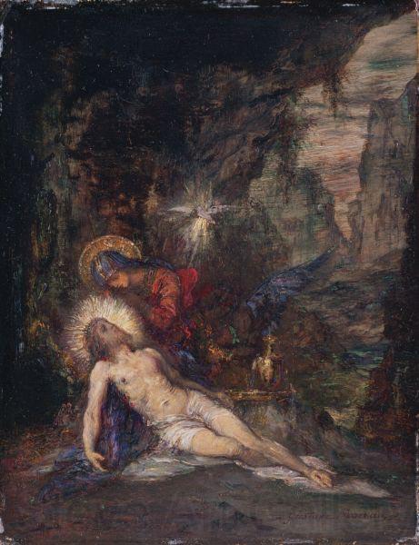 Gustave Moreau Pieta France oil painting art